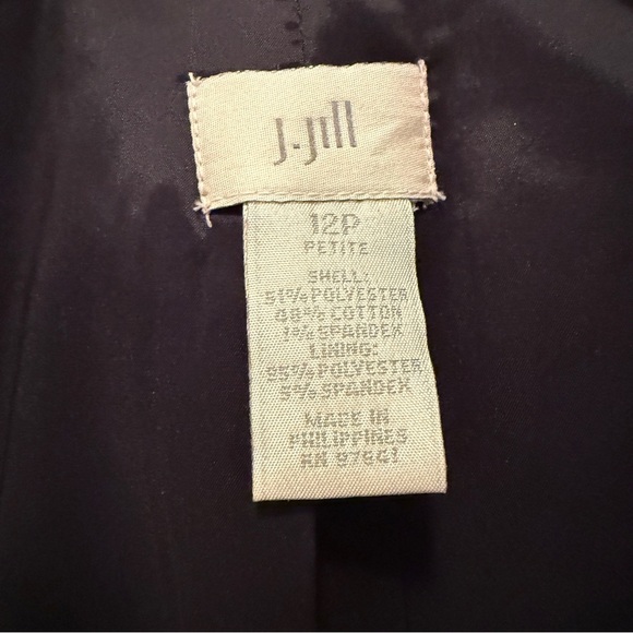 J. Jill Gray Blazer Classic Structured Design - Picture 3 of 4